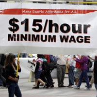 $15 per hour minimum wage approved in Seattle US